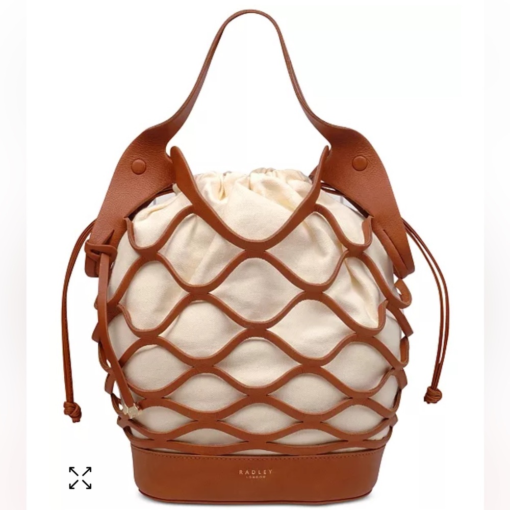 NEW Radley London Basket Garden Leather Tote